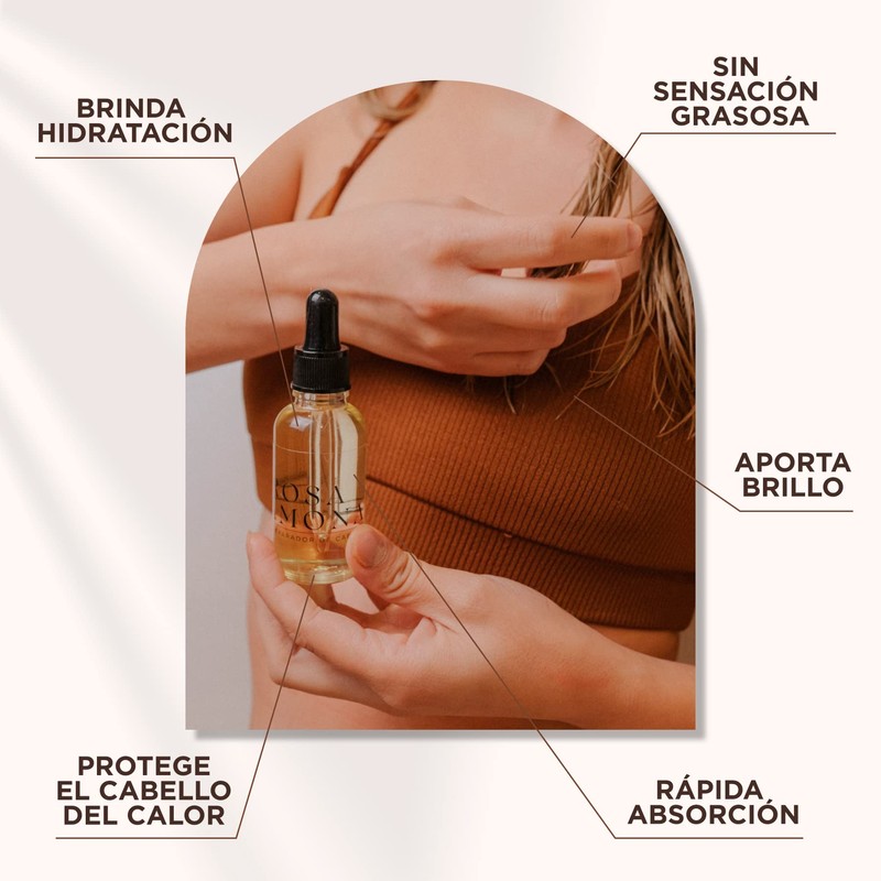 Skin Inc | Rosa Ramona Aceite Reparador de Capilar Control