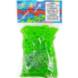 Rainbow Loom Refill - Jelly Lime Green