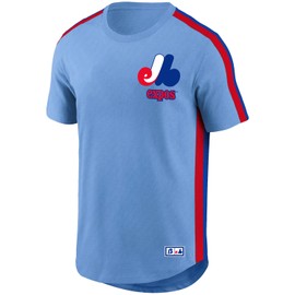 Montreal Expos Cooperstown Curveball 2.0 Birdseye Mesh T-Shirt - Large