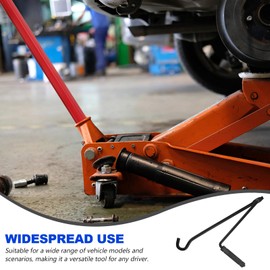 UKCOCO Scissor Jack Crank: Car Truck Van Scissor Jack Crank Handle Steel Car Truck Jack Wrench Car Repair Tool