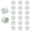 Luomorgo 1/2" PVC Pipe End Cap Fitting, 20 Pack Pipe