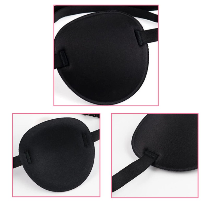 5 Pcs Amblyopia Eye Pad Breathable Comfortable Eye Patch Pirate