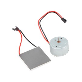 Fireplace Fan Motor, Universal Fireplace Fan Generator, Thermoelectric Accessory Set, Sturdy Fixed Fireplace Fan Accessories for Heat Powered Stove Fans, Thermoelectric Generator Part Replacement