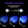 UUE Auto LED Innenbeleuchtung, LED Streifen mit 7 kleuren muziekregeling,