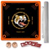TANSOREX Mahjong Mat with Rules for Table,Travel Mahjong Set,Non-Slip and