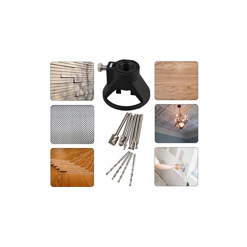 Drill Bits, Wood Cutting Kit Rotary Tool Accessory Set with