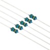 PATIKIL 1280 Pieces Metal Foil Resistance Assortment Kit 1 Ohm