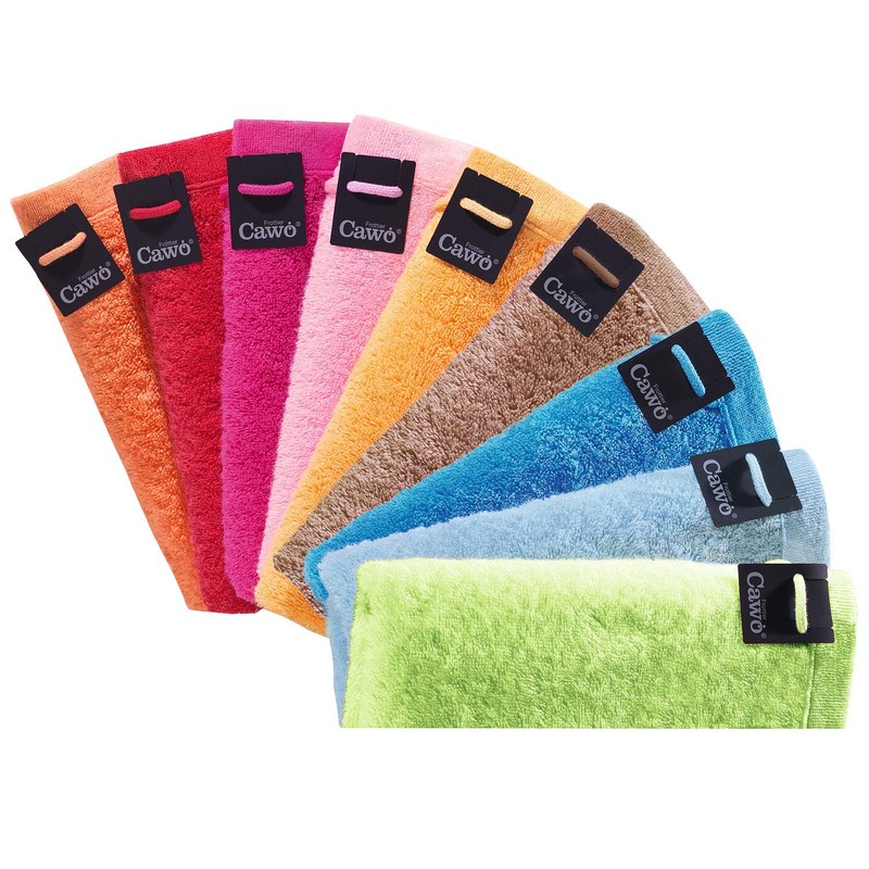 Cawö Bath towel, plain blue size 70x140 cm