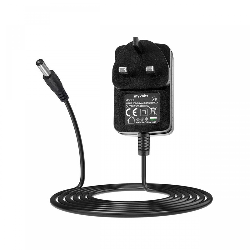 myVolts 9V power supply adaptor compatible with/replacement for iDance Bluetooth