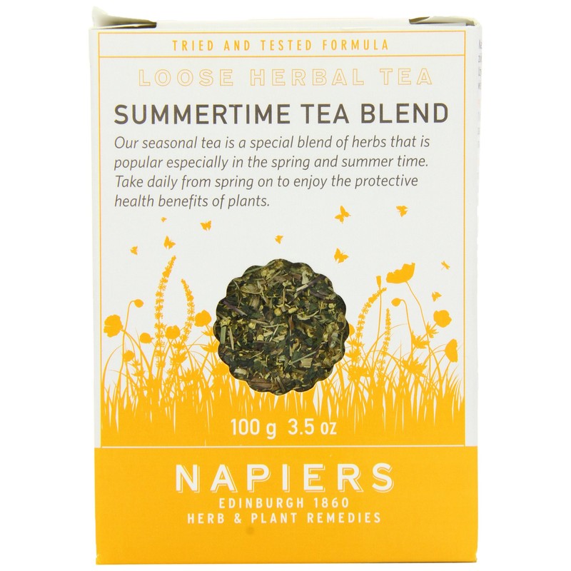 Napiers Summertime Herbal Tea Blend 100g - Natural Herbal Loose