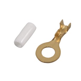 Amon 3319 Round Terminals, Hole Diameter φ0.2 inches (6 mm), AV (S) 0.5 - 1.25 sq, 8 Pieces