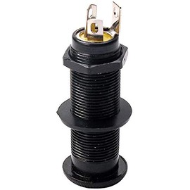 End Pin Endpin Jack Socket Plug Mono Output Copper Material 6.35mm 1/4 Inch for Acoustic Electric Guitar