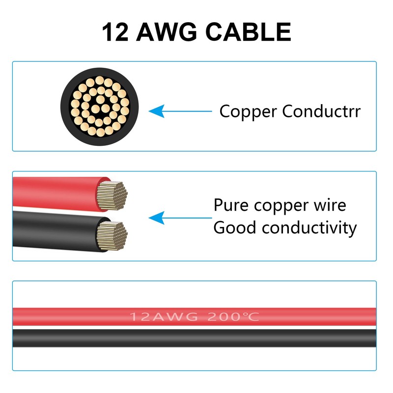 RIIEYOCA XT60 to O Ring Terminal Cable,XT60 Male to O
