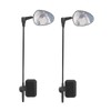 1 Pair Bicycle Helmet Rearview Mirror 360° Adjustable Bike Cycling