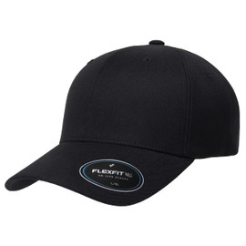 Flexfit Unisex Nu Baseball Cap, Black, Small-Medium