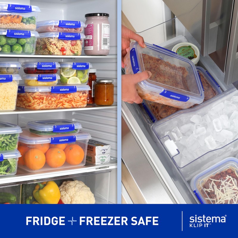 Sistema KLIP IT Food Storage Containers | Airtight & Stackable