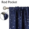 BGment Kids Blackout Curtains for Bedroom, Rod Pocket Room Darkening