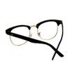 Shiratori New Vintage Fashion Half Frame Semi-Rimless Clear Lens Glasses