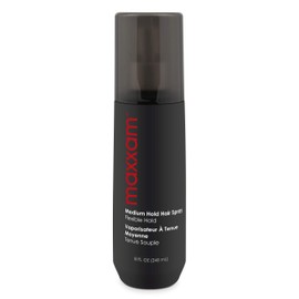 Maxxam Medium Hold Hair Spray | Flexible, Touchable Hold for All Hair Types | Fast Drying and Lightweight Formula | 8 Fl Oz