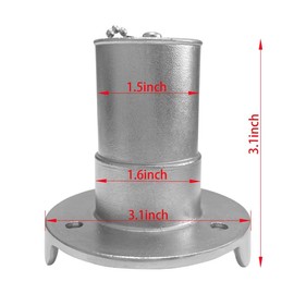 Boat Filler Cap, Asudaro Deck Filler 316 Stainless Steel Marine Fuel Boat Fuel Filler/Boat Deck Water Filling Cap