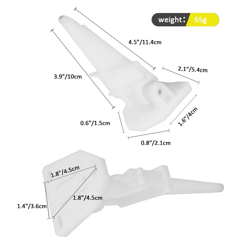 Yuecoom Pitot Speed Sensor Pickup Marine Boat Pitot Tube Speed