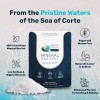 Baja Gold Mineral Sea Salt, Natural Grain Crystals, 1 Lb.
