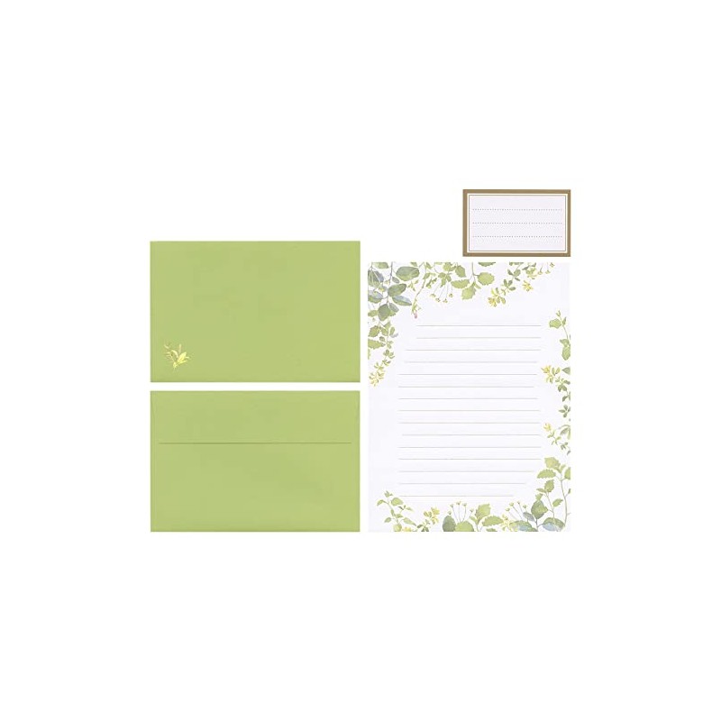 Wrap Letter Set Gentle Green TL0A8