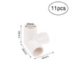 YUNYANZE 11 Pcs 3 Way Inner Diameter 20mm PVC Fittings