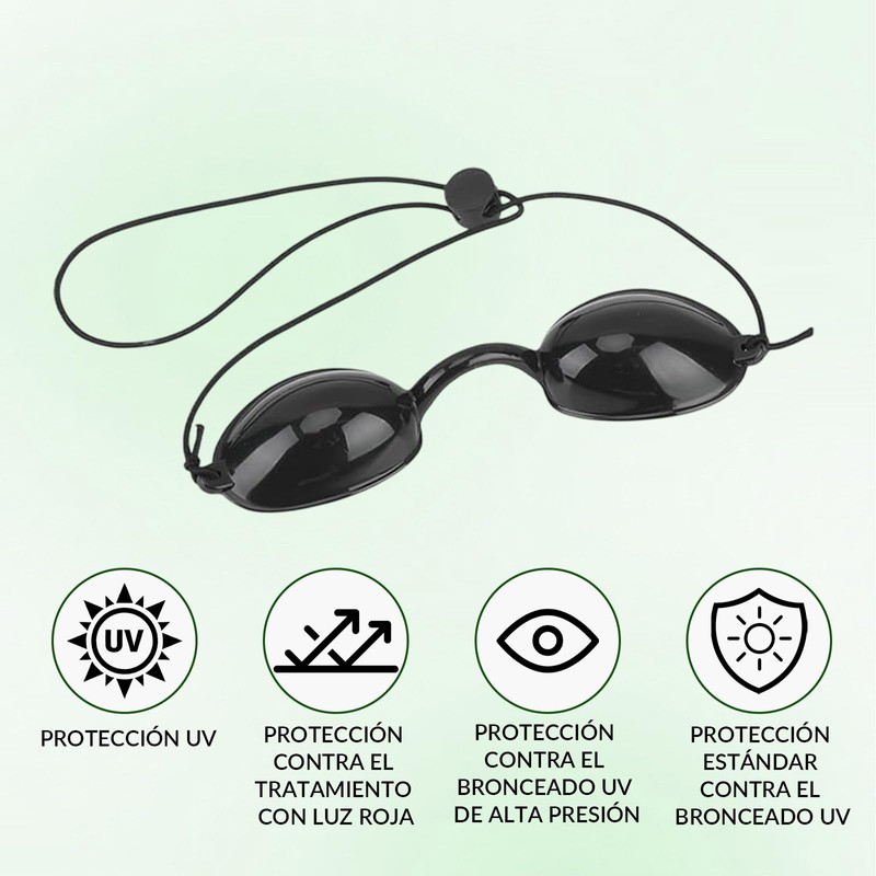 Gafas de Seguridad IPL, 2 Unidades, Protección UV e IPL,