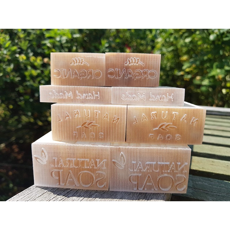Soap Stamp for Handmade Natural Organic Soap Bar, Cookie Stamp,