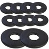 Black Stainless Steel Penny Washers Blackened Washer (10, M6 x