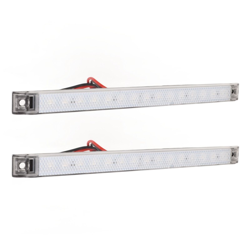 2 Pcs Side Marker Light 12V DC IP65 Waterproof LED