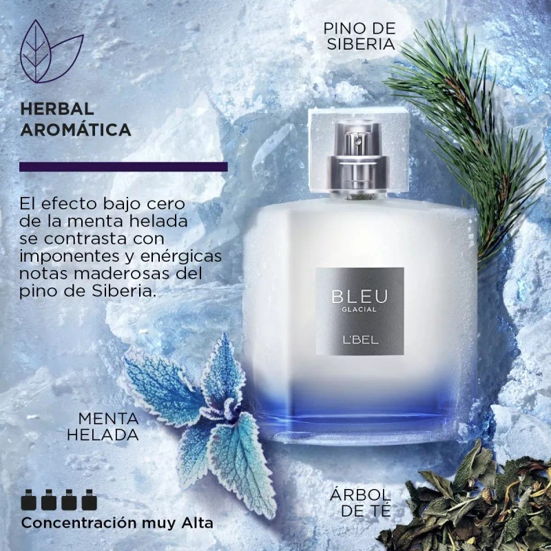 L'bel - Set Bleu Intense, Bleu Glacial Y Bolsa De