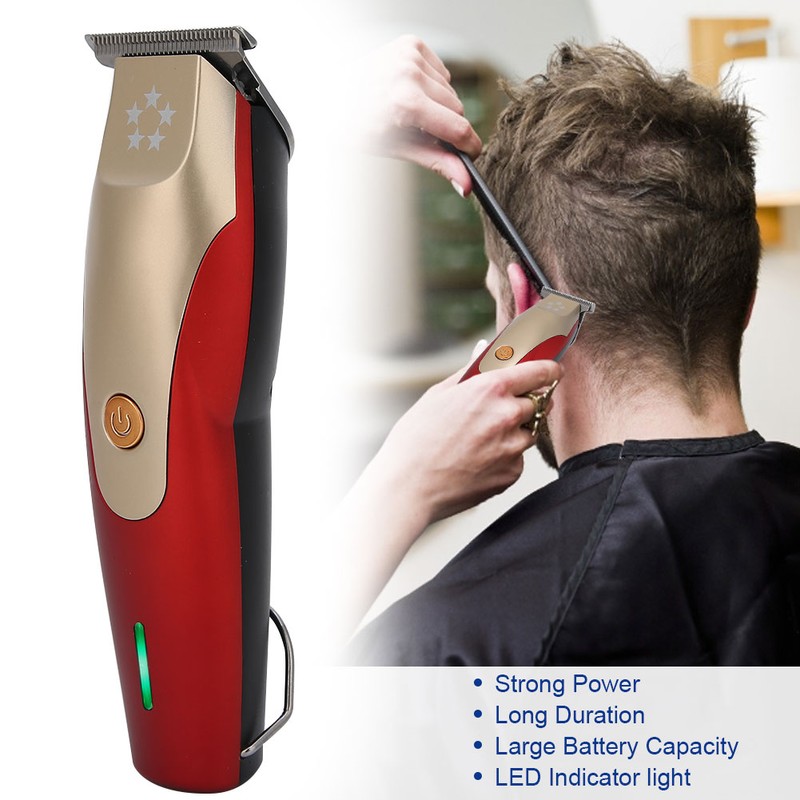Rechargeable Hair Clipper Hair Lettering Trimmer Cutting Machine Hairdressing Tool