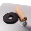 MIVOS Aluminium Smoothing Trowel - 330 x 330 mm -