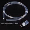 sourcing map PMMA Side Glow Fibre Optic Cable 8 mm