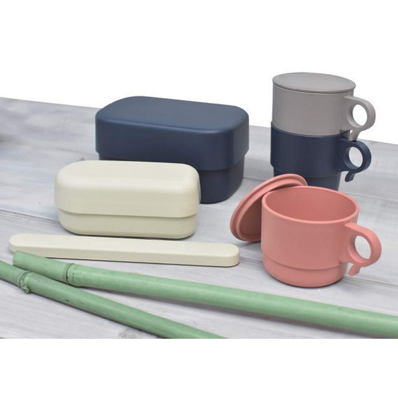 Ijinsha Bamboo Base 70233 Bento Box, 7.8 fl oz (220