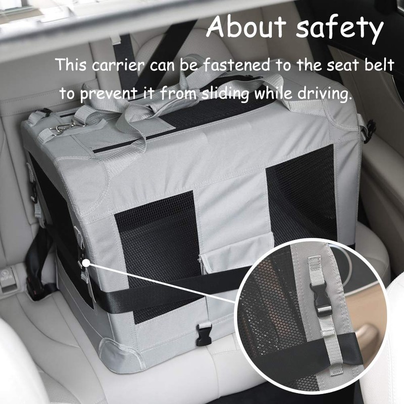 Petseek Extra Large Cat Carrier Soft Sided, Portable Small Dog
