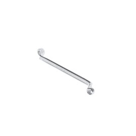 GEDORE Red Double-Ended Ring Spanner SW 10 x 11 mm L 198 mm Chrome Vanadium Steel Silver