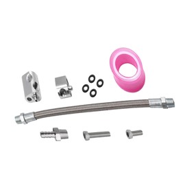 MAX COOL Cylinder Head Coolant Steam Port Crossover Hose Kit Suitable for GM LS Series