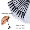 TUPARKA Pack of 15 Document Wallets A5 Zipper File Wallets