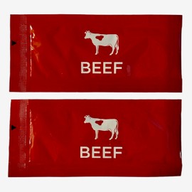 Savory Choice Reduced Sodium Beef Broth Concentrate, 50 Stick Packs (9.6g Each) Each Pack Makes 1 Cup Broth