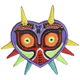 Majora's Mask Legend of Zelda Embroidered Iron on Patch Applique