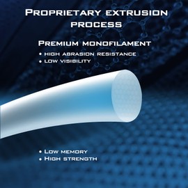 KastKing Destron Mono Fishing Line Blue Mist 30 LB,798YDS