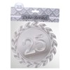 Udo Schmidt Decorative Sign 25 Silver Cardboard Medal 25th Birthday