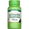 Nature's Truth Activated Charcoal Capsules | 90 Count | Non-GMO