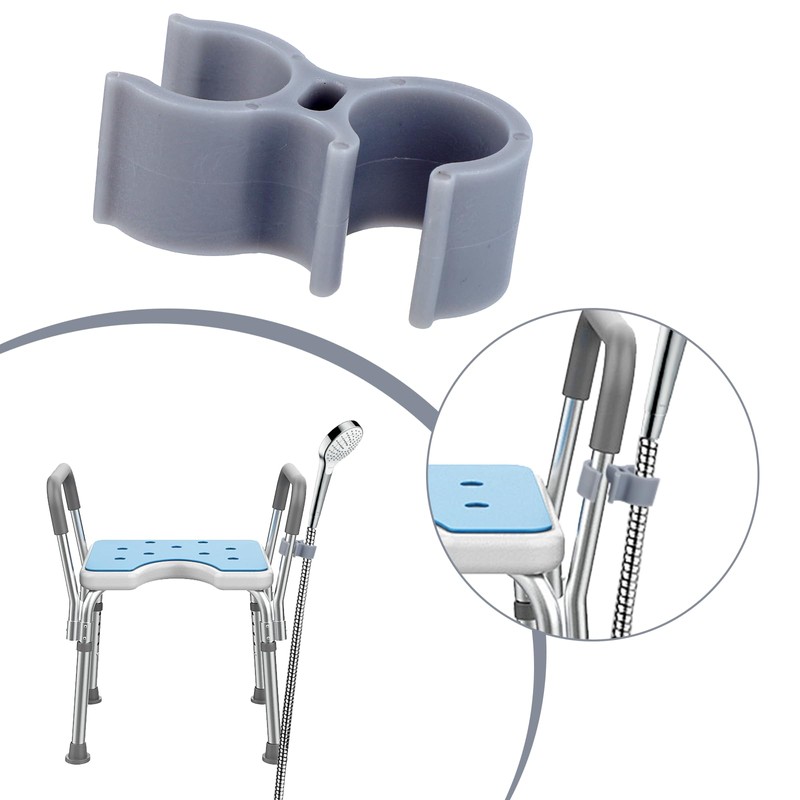 2pcs Shower Head Holder for Shower Chair, Bath Seat Shower
