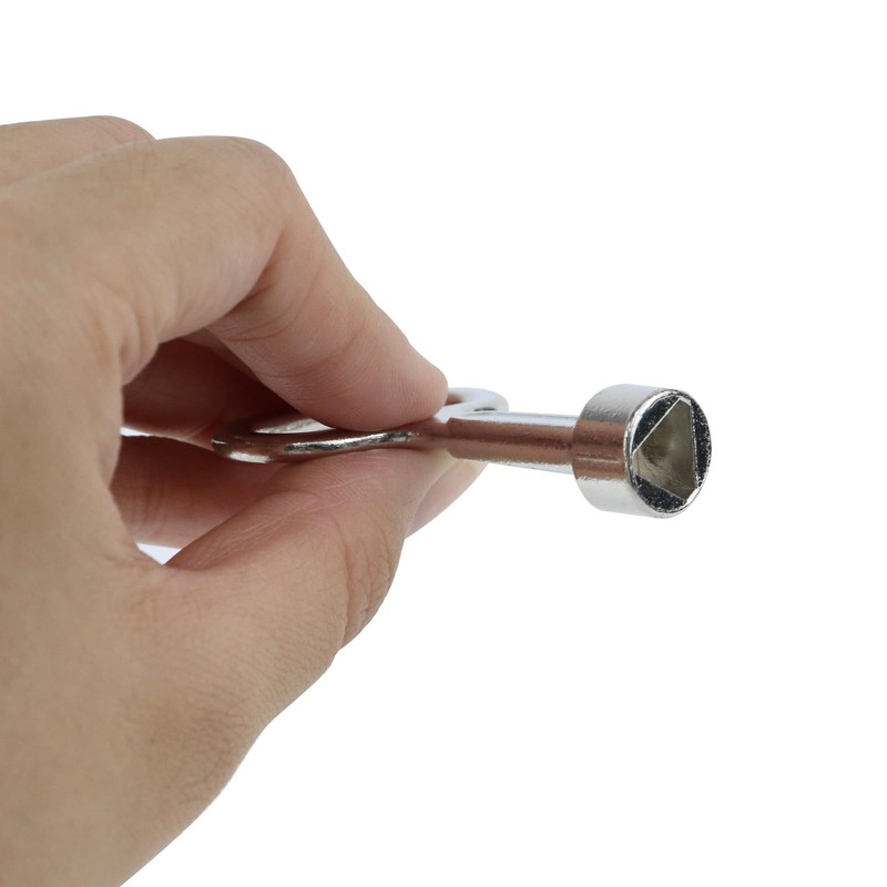 T Tulead Triangular Socket Key Triangle Cabinet Spanner Key Locks