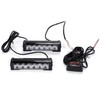 Yellow Flashing Light Kit, 12 V, 6 LEDs x 2