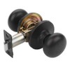 Dynasty Hardware Tahoe Knob Passage Set Aged Oil Rubbed Bronze